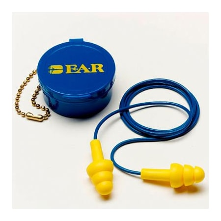 Ear 3M E-A-R Ultrafit Earplugs, Corded, Carrying Case, 50 Pairs 340-4002